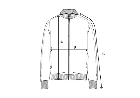 Bemaßte Artikelabbildung
