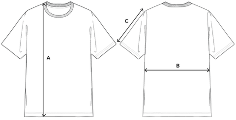 Bemaßte Artikelabbildung