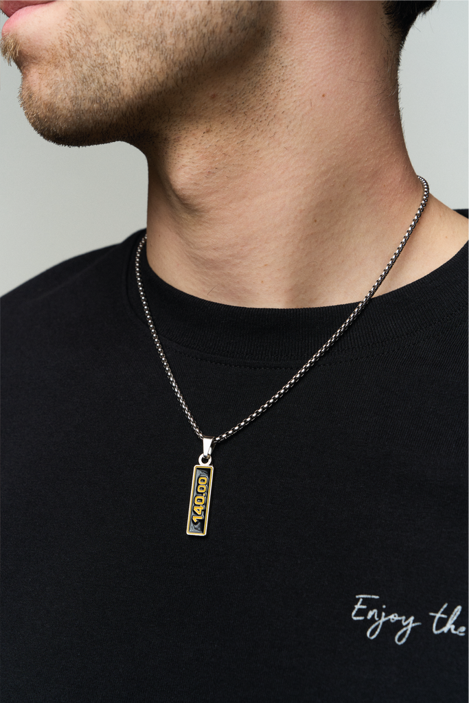 Merkur kette mit 140er Anhänger